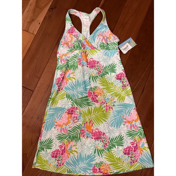 Southwind Apparel Short Dress Size XS UPF 50 (EF) Pineapples - Picture 2 of 8